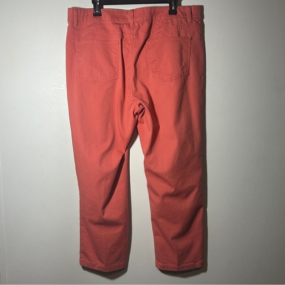 Talbots Simply Flattering 5 Pocket Straight Leg Jeans Cotton Blend Size 16 - Picture 4 of 10